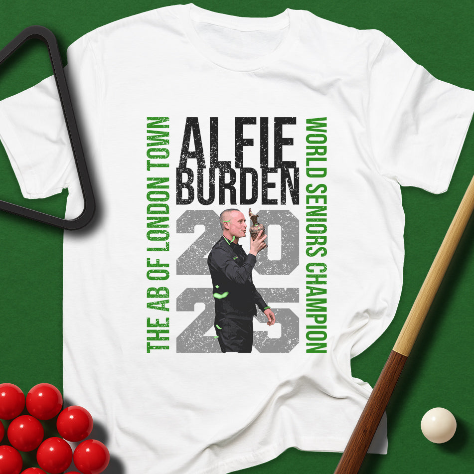 Alfie Burden - World Seniors Champion 2025 T-Shirt