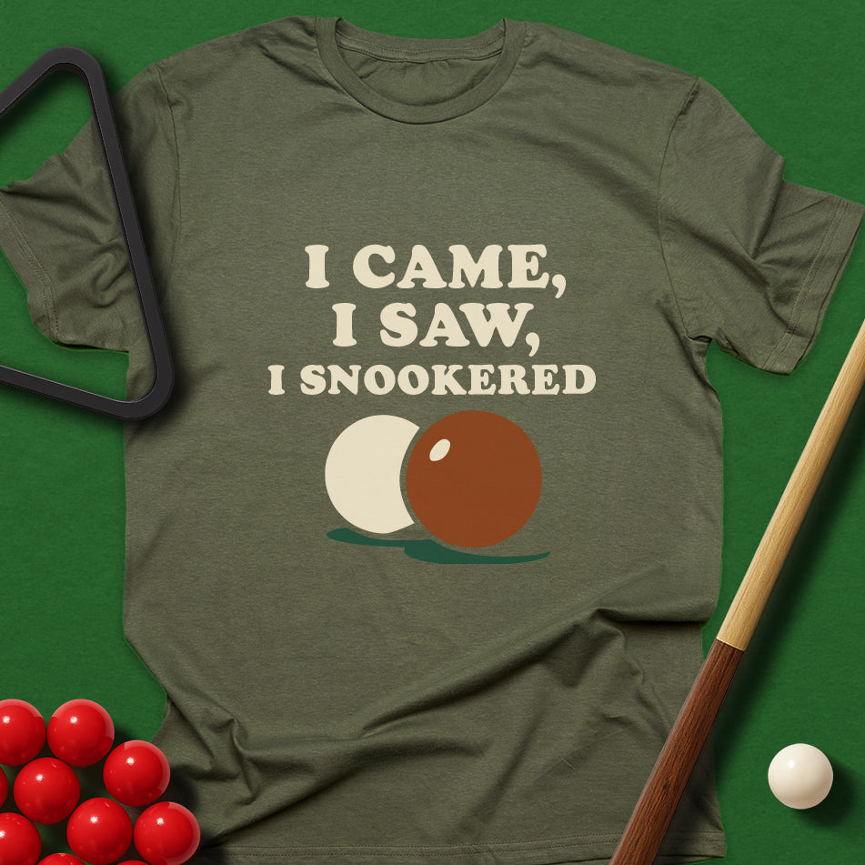 I Came, I Saw, I Snookered T-Shirt
