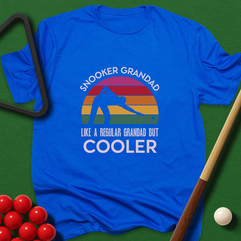 Snooker Grandad - Like A Regular Grandad But Cooler T-Shirt