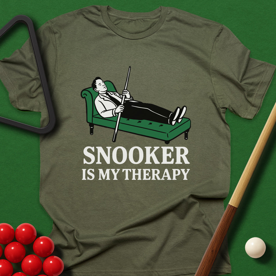 Snooker Is My Therapy T-Shirt
