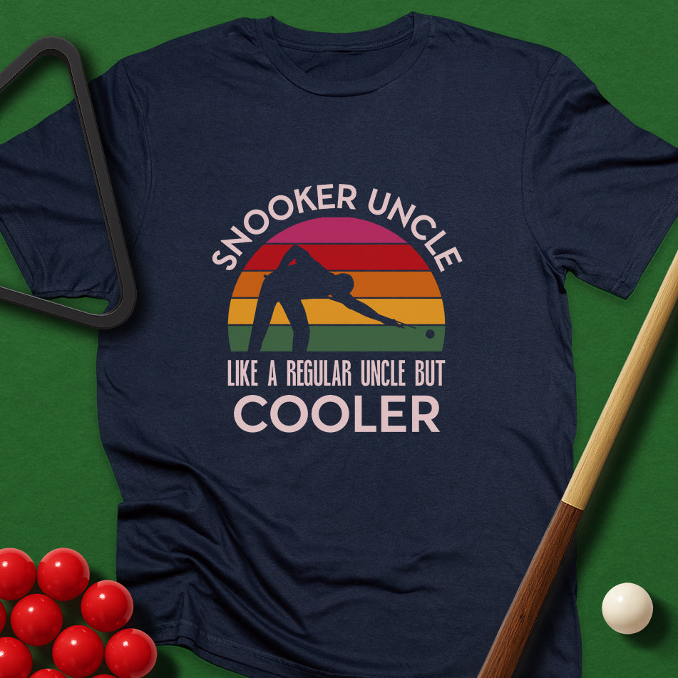 Snooker Uncle - Like A Regular Uncle But Cooler T-Shirt