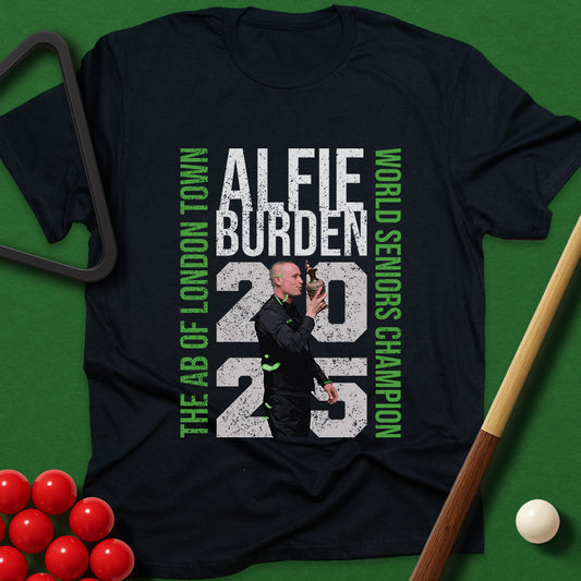 Alfie Burden - World Seniors Champion 2025 T-Shirt