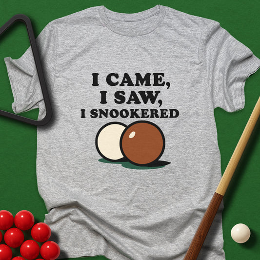 I Came, I Saw, I Snookered T-Shirt