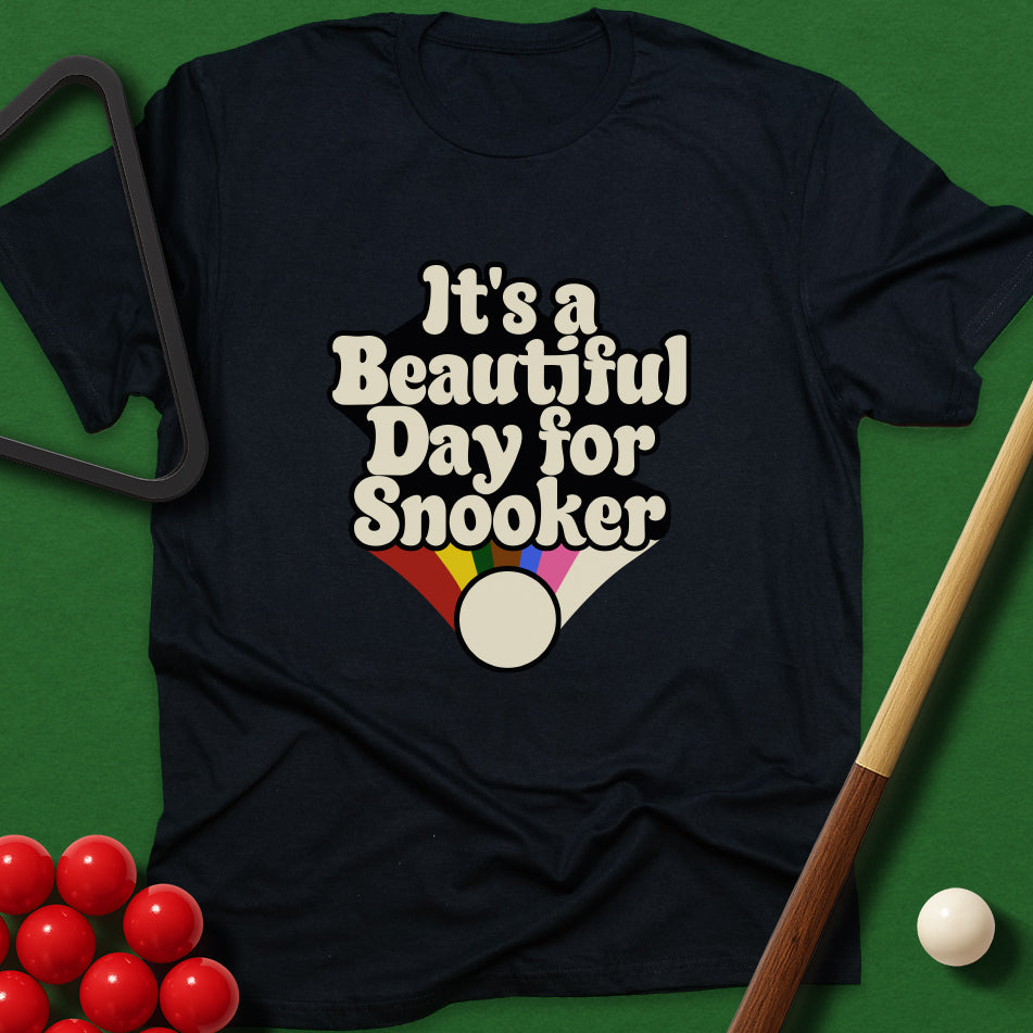 It's A Beautiful Day For Snooker T-Shirt