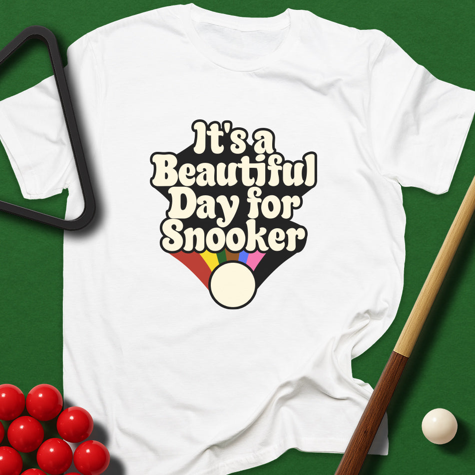 It's A Beautiful Day For Snooker T-Shirt