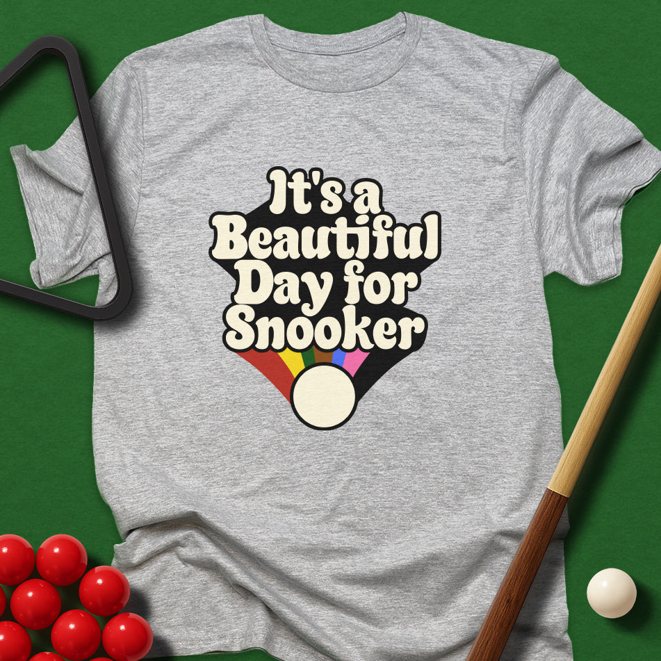 It's A Beautiful Day For Snooker T-Shirt