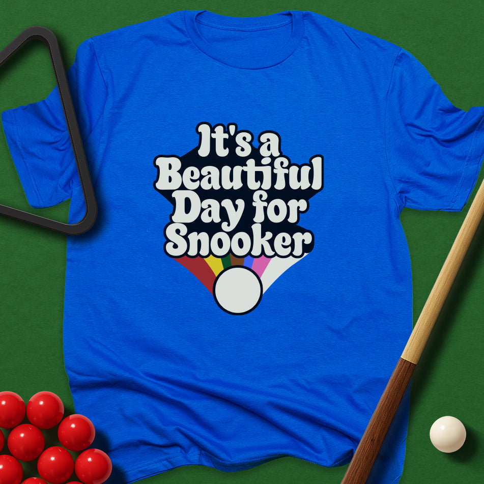 It's A Beautiful Day For Snooker T-Shirt