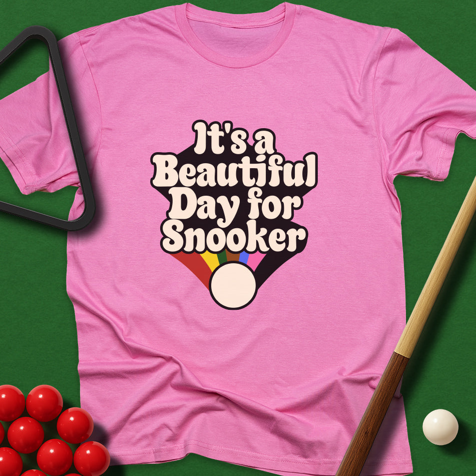 It's A Beautiful Day For Snooker T-Shirt