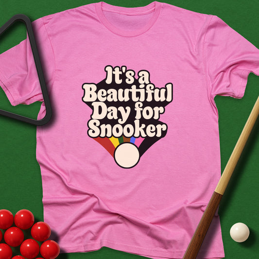 It's A Beautiful Day For Snooker T-Shirt