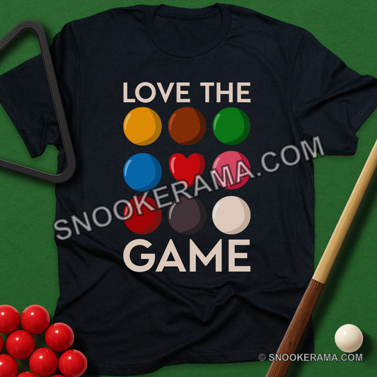 Love The Game T-Shirt - black