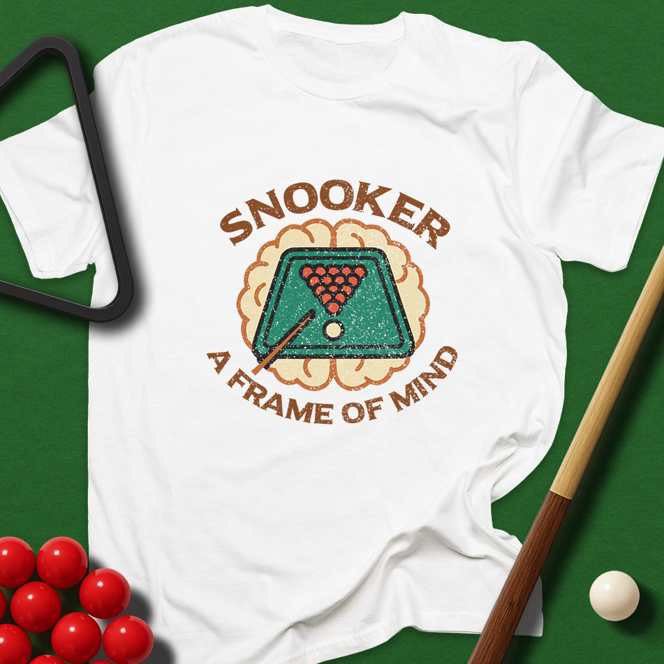 Snooker - A Frame Of Mind T-Shirt