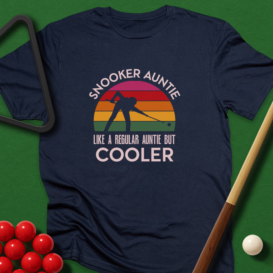 Snooker Auntie - Like A Regular Auntie But Cooler T-Shirt