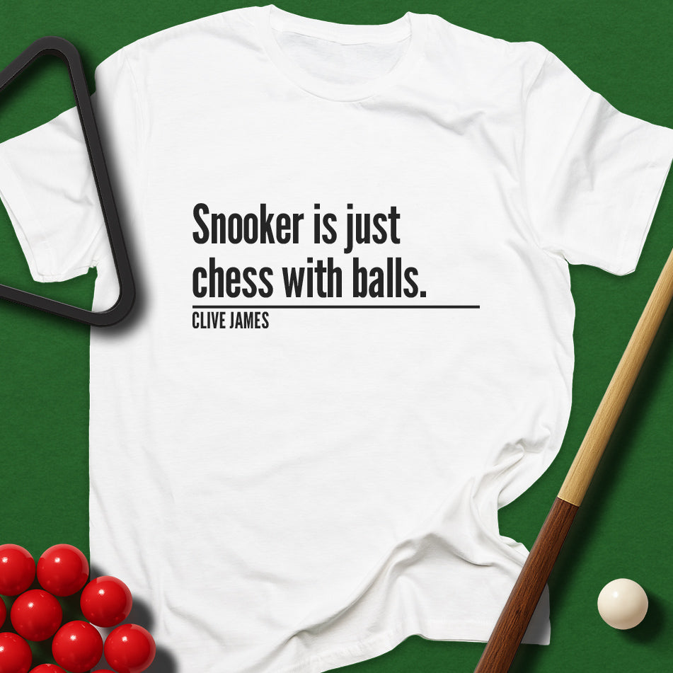 Snooker Is Just Chess With Balls T-Shirt