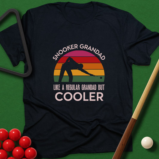 Snooker Grandad - Like A Regular Grandad But Cooler T-Shirt
