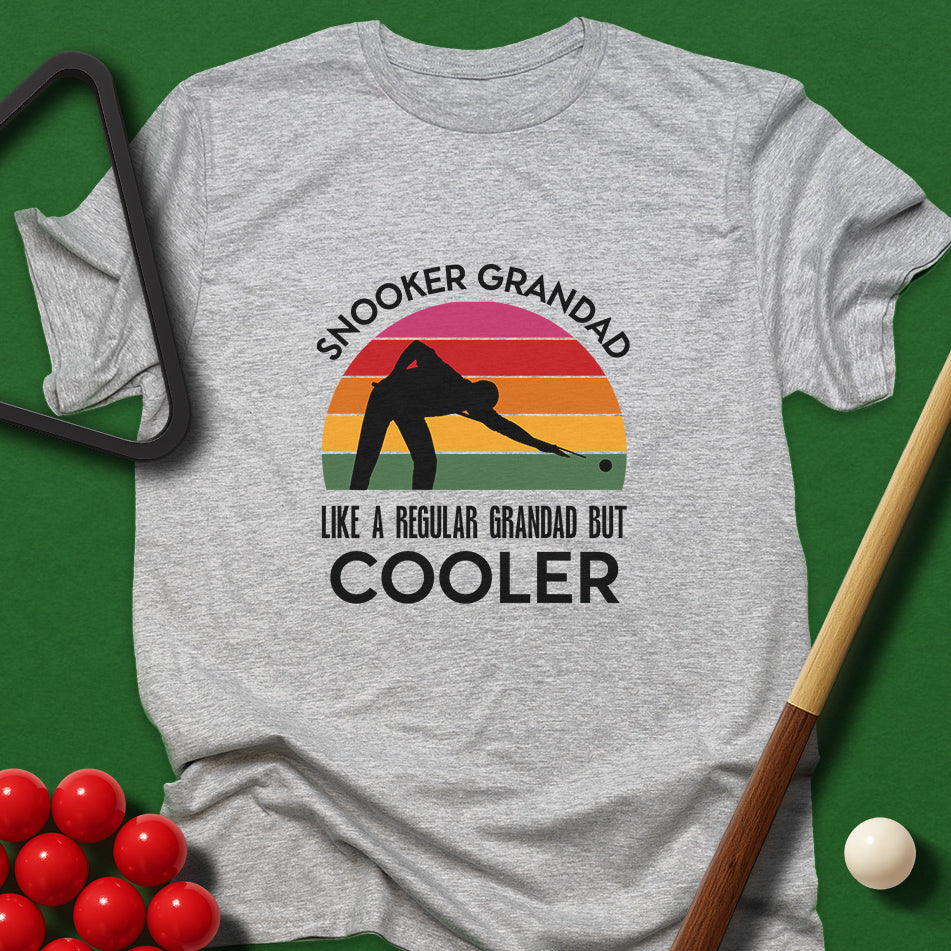 Snooker Grandad - Like A Regular Grandad But Cooler T-Shirt