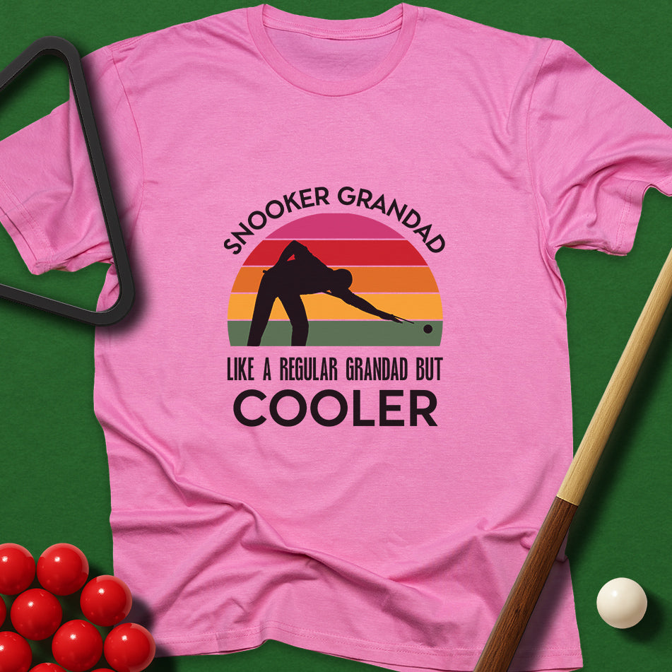 Snooker Grandad - Like A Regular Grandad But Cooler T-Shirt
