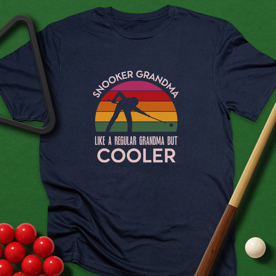Snooker Grandma - Like A Regular Grandma But Cooler T-Shirt