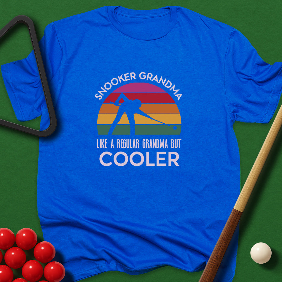 Snooker Grandma - Like A Regular Grandma But Cooler T-Shirt