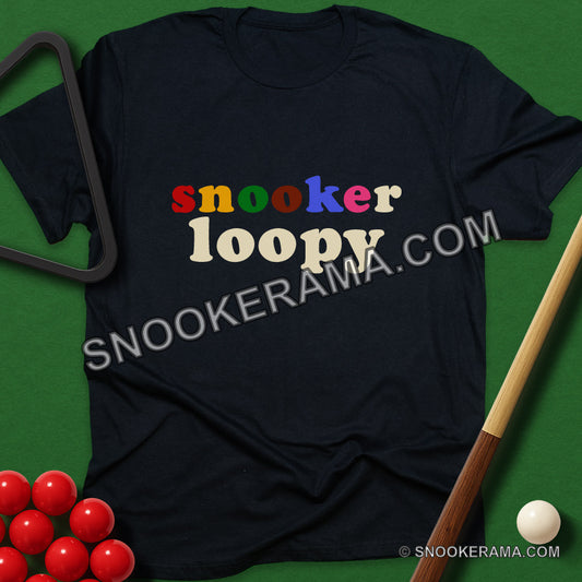 Snooker Loopy T-Shirt - Black