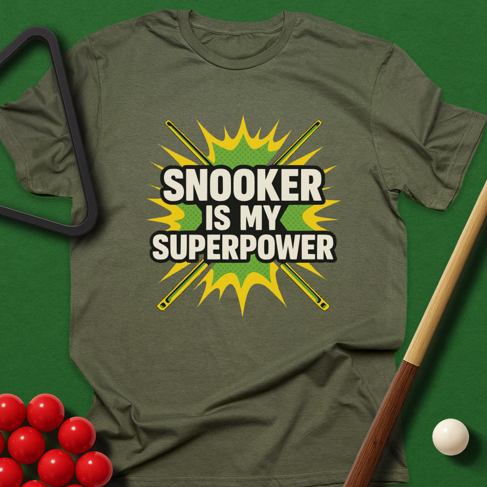 Snooker Is My Superpower T-Shirt