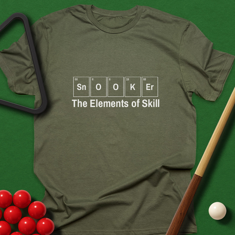 Snooker - The Elements Of Skill T-Shirt