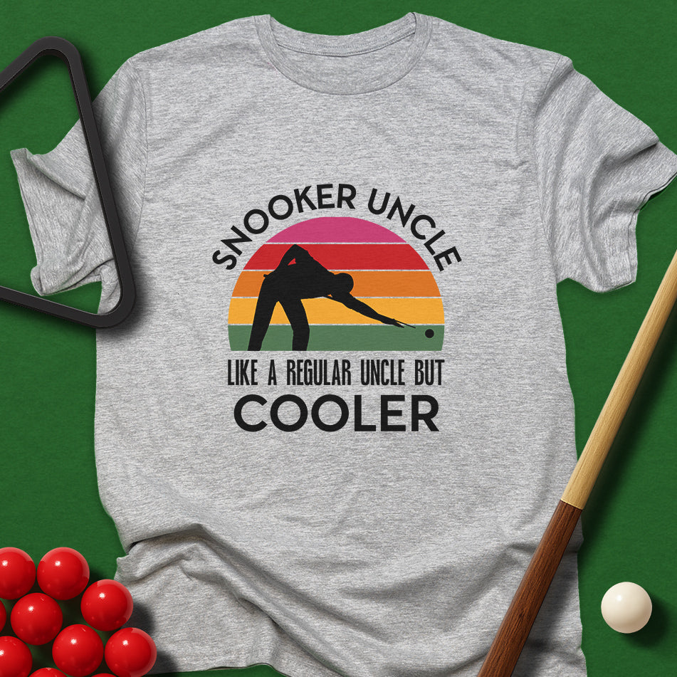 Snooker Uncle - Like A Regular Uncle But Cooler T-Shirt