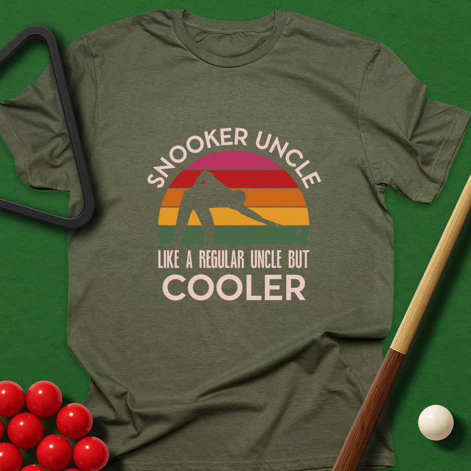 Snooker Uncle - Like A Regular Uncle But Cooler T-Shirt