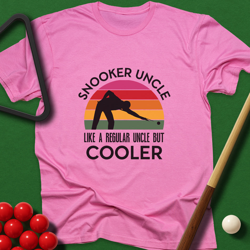 Snooker Uncle - Like A Regular Uncle But Cooler T-Shirt