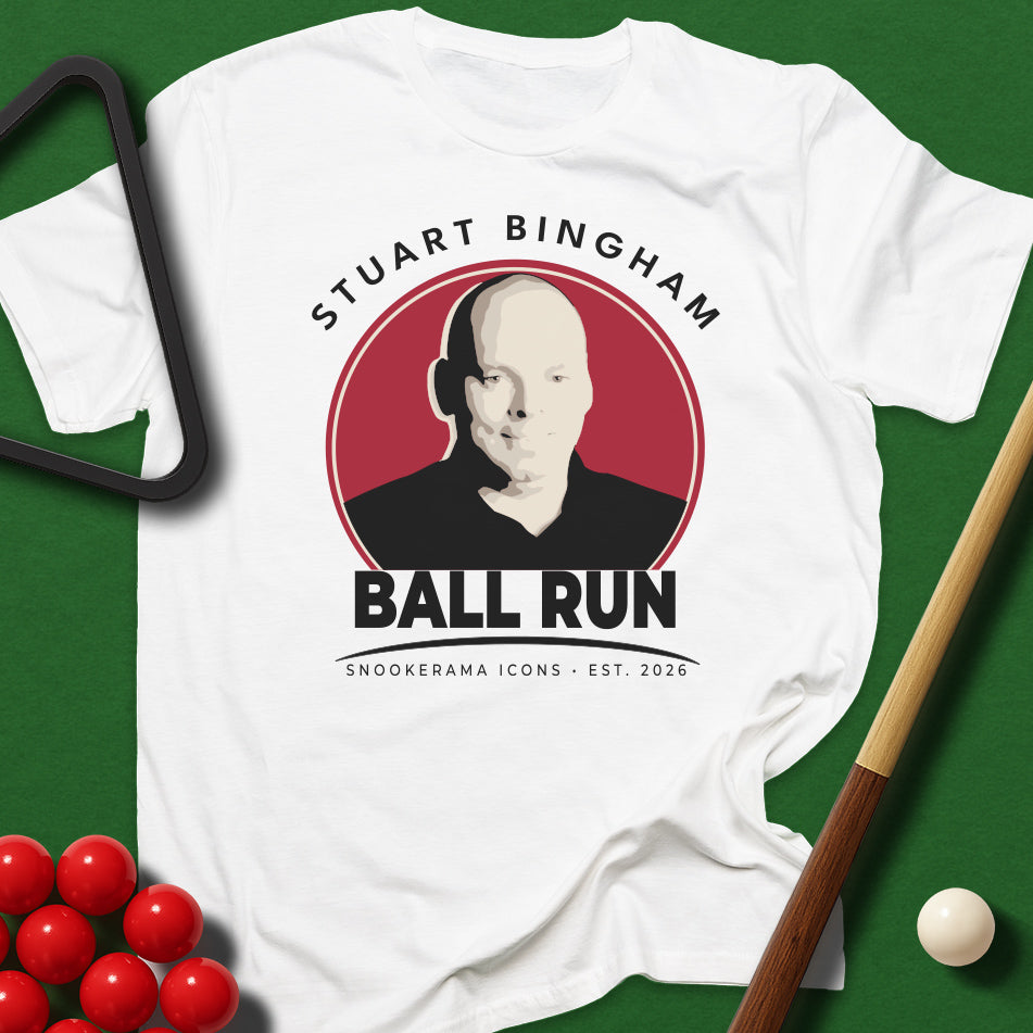Snookerama Icons - Stuart Bingham Ball Run T-Shirt