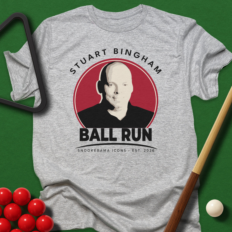 Snookerama Icons - Stuart Bingham Ball Run T-Shirt