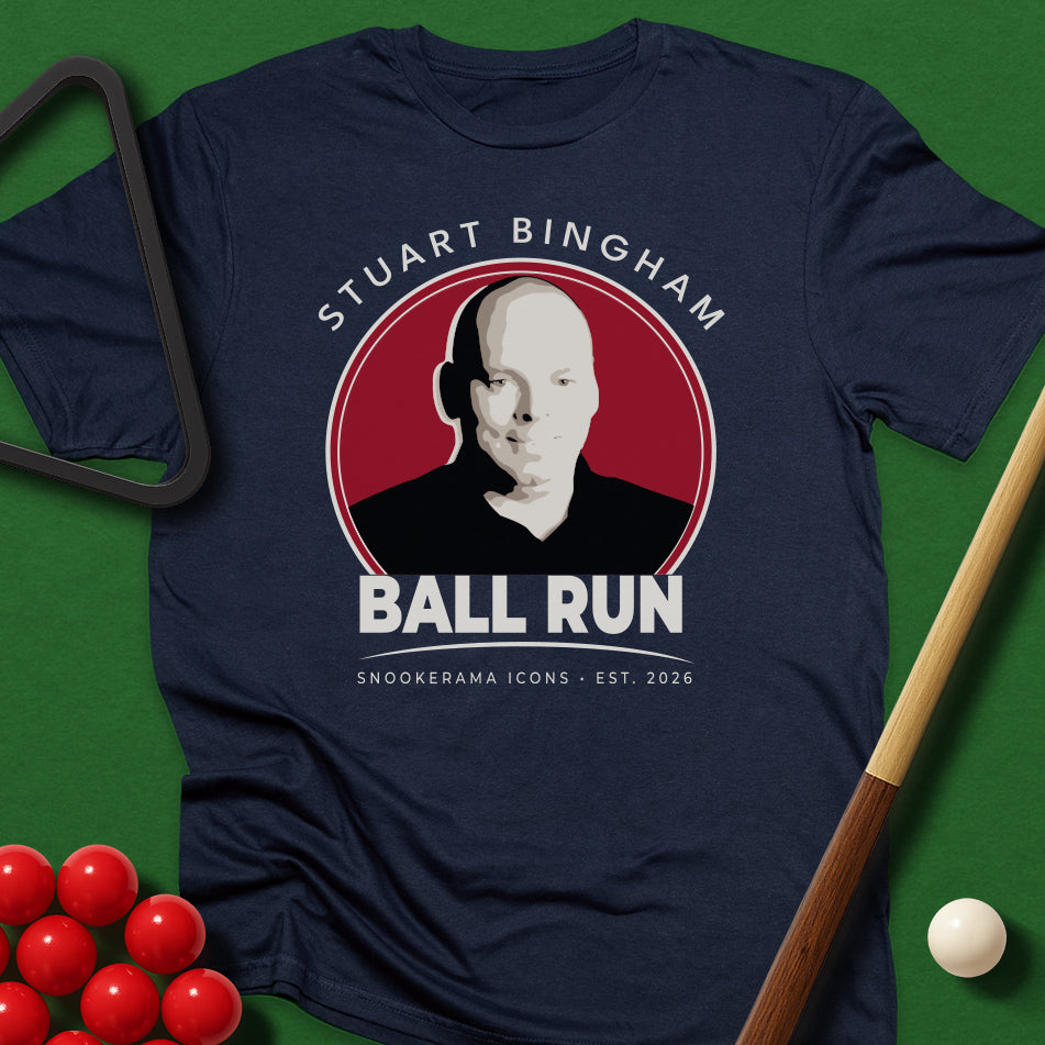 Snookerama Icons - Stuart Bingham Ball Run T-Shirt