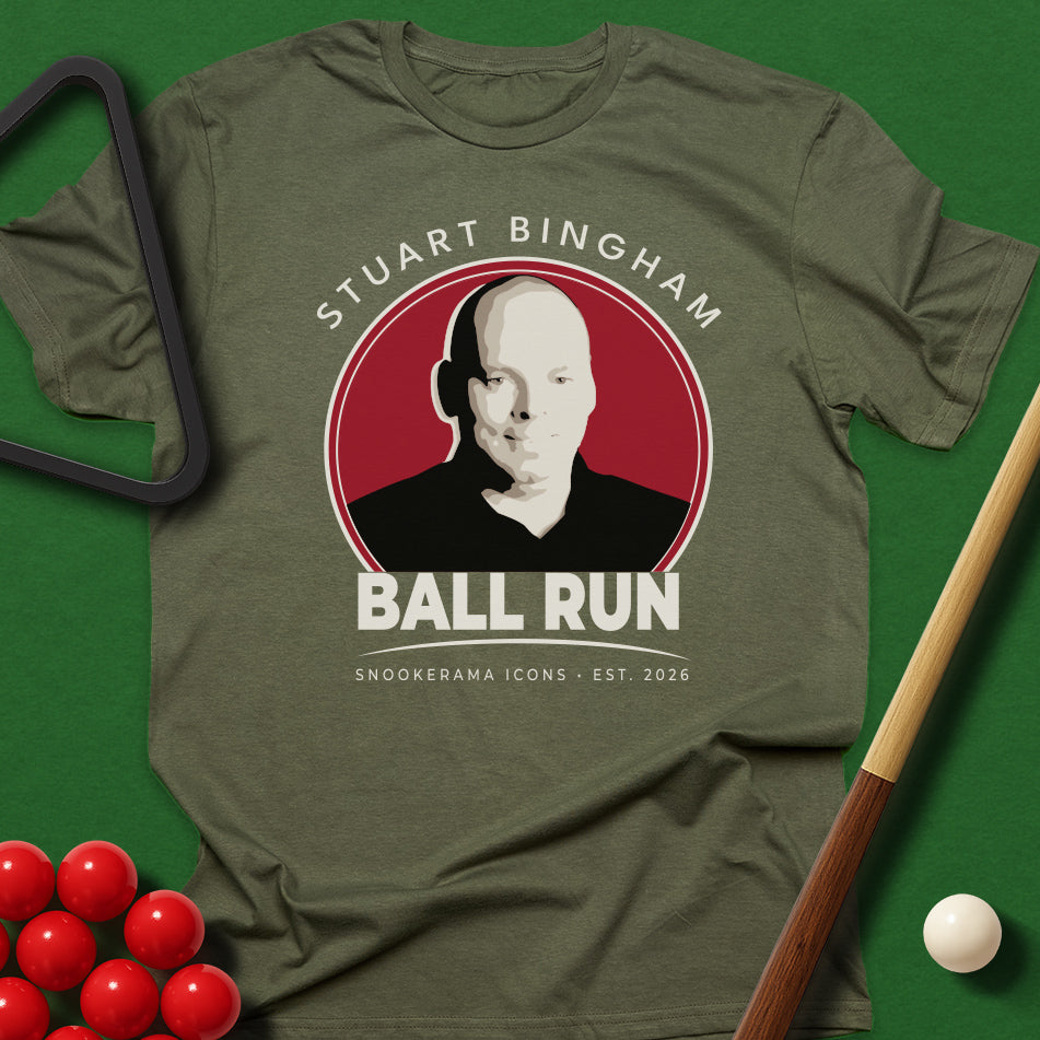 Snookerama Icons - Stuart Bingham Ball Run T-Shirt