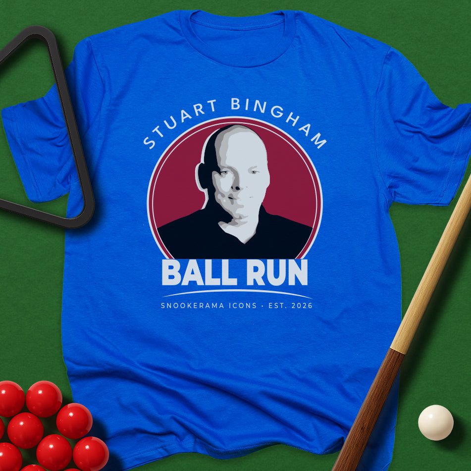 Snookerama Icons - Stuart Bingham Ball Run T-Shirt