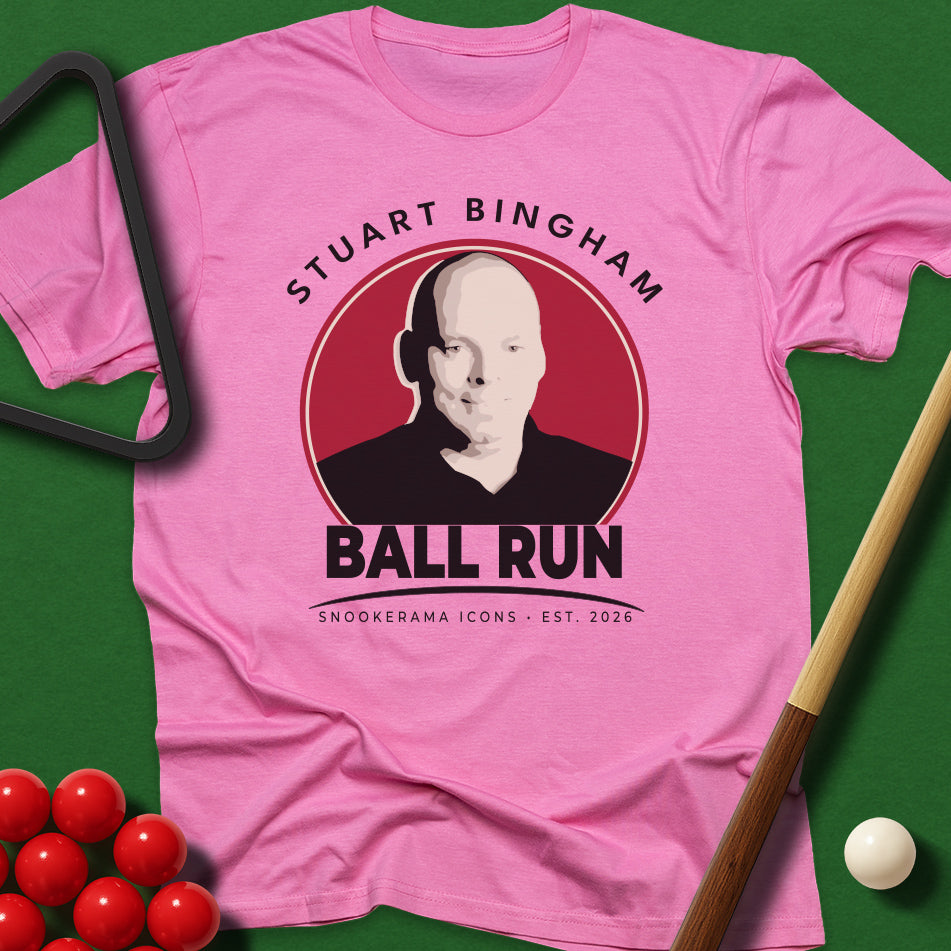 Snookerama Icons - Stuart Bingham Ball Run T-Shirt
