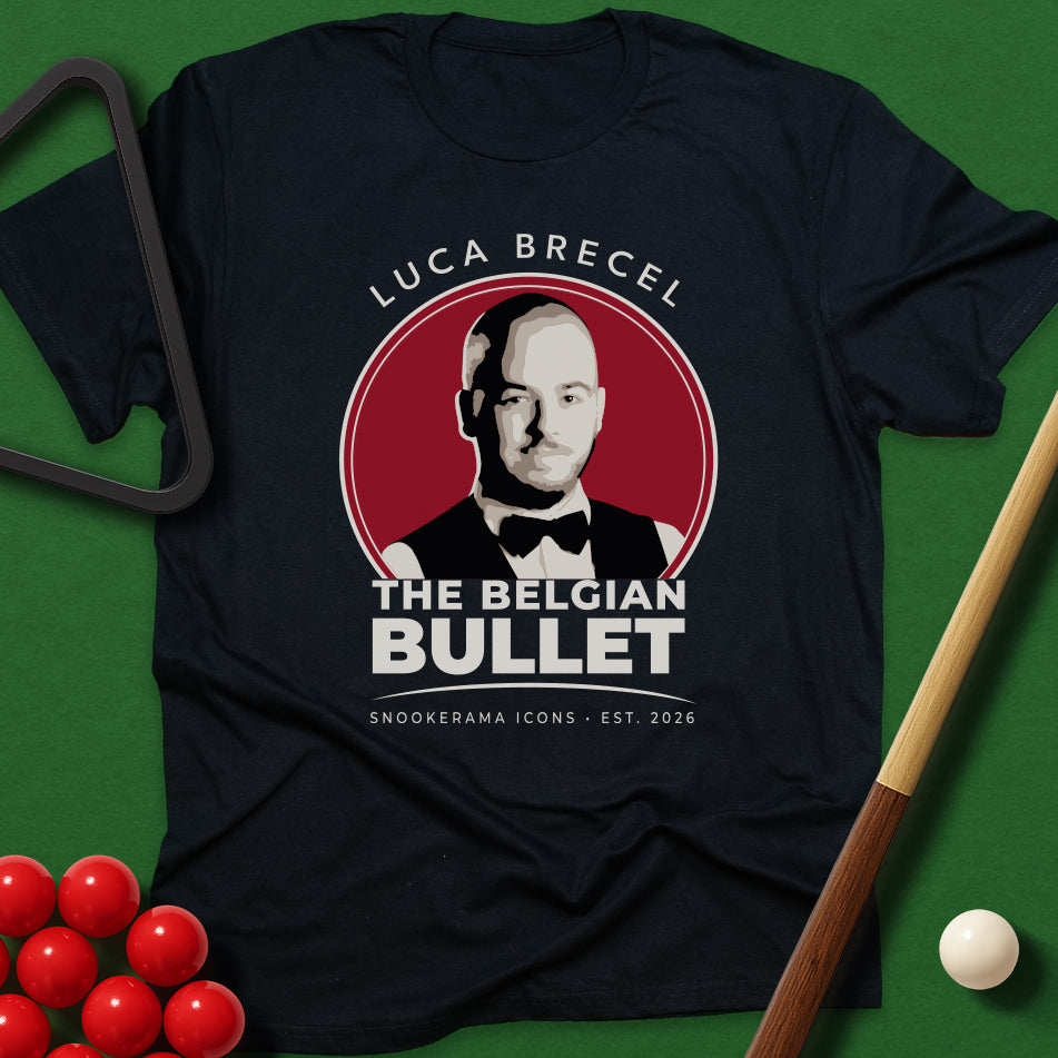 Snookerama Icons - Luca Brecel The Belgian Bullet T-Shirt