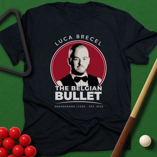 Snookerama Icons - Luca Brecel The Belgian Bullet T-Shirt