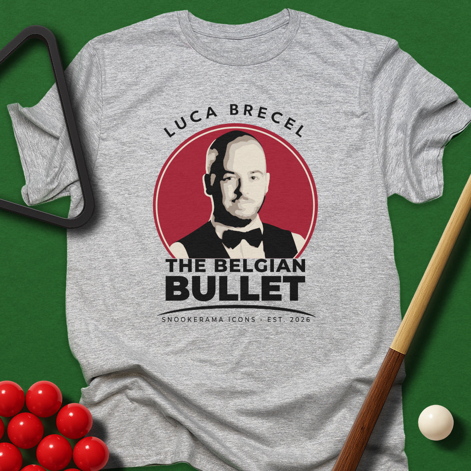 Snookerama Icons - Luca Brecel The Belgian Bullet T-Shirt