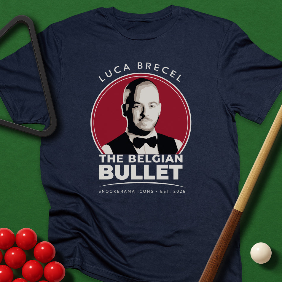 Snookerama Icons - Luca Brecel The Belgian Bullet T-Shirt