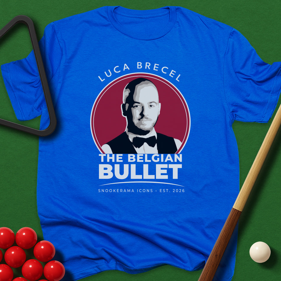 Snookerama Icons - Luca Brecel The Belgian Bullet T-Shirt