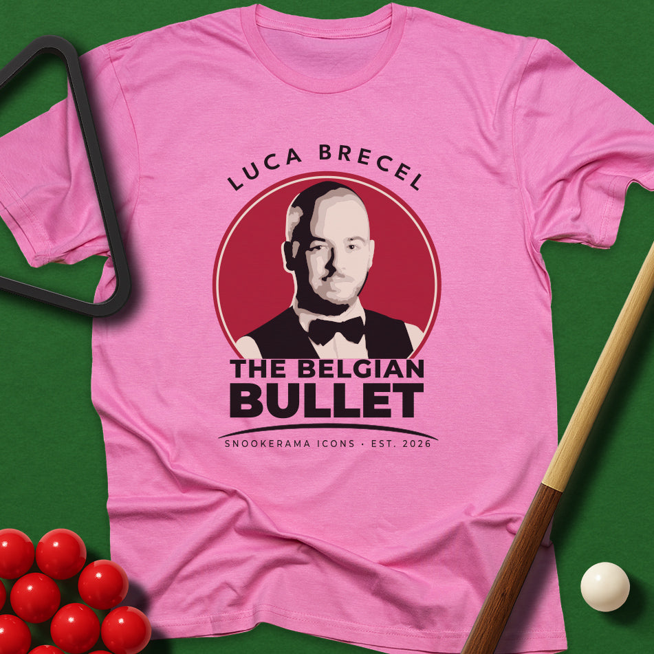 Snookerama Icons - Luca Brecel The Belgian Bullet T-Shirt