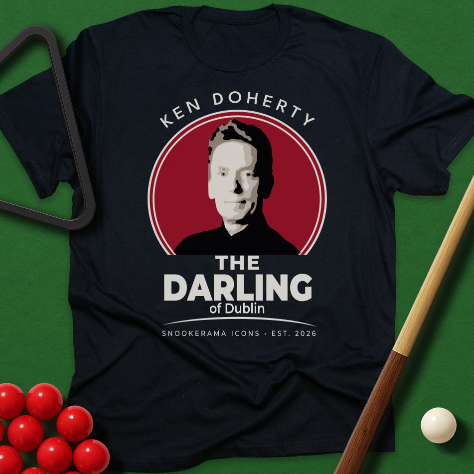 Snookerama Icons - Ken Doherty The Darling of Dublin T-Shirt