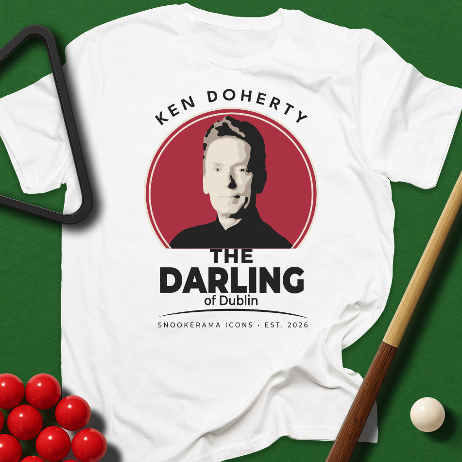 Snookerama Icons - Ken Doherty The Darling of Dublin T-Shirt