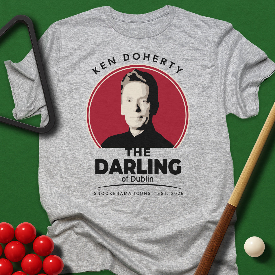 Snookerama Icons - Ken Doherty The Darling of Dublin T-Shirt