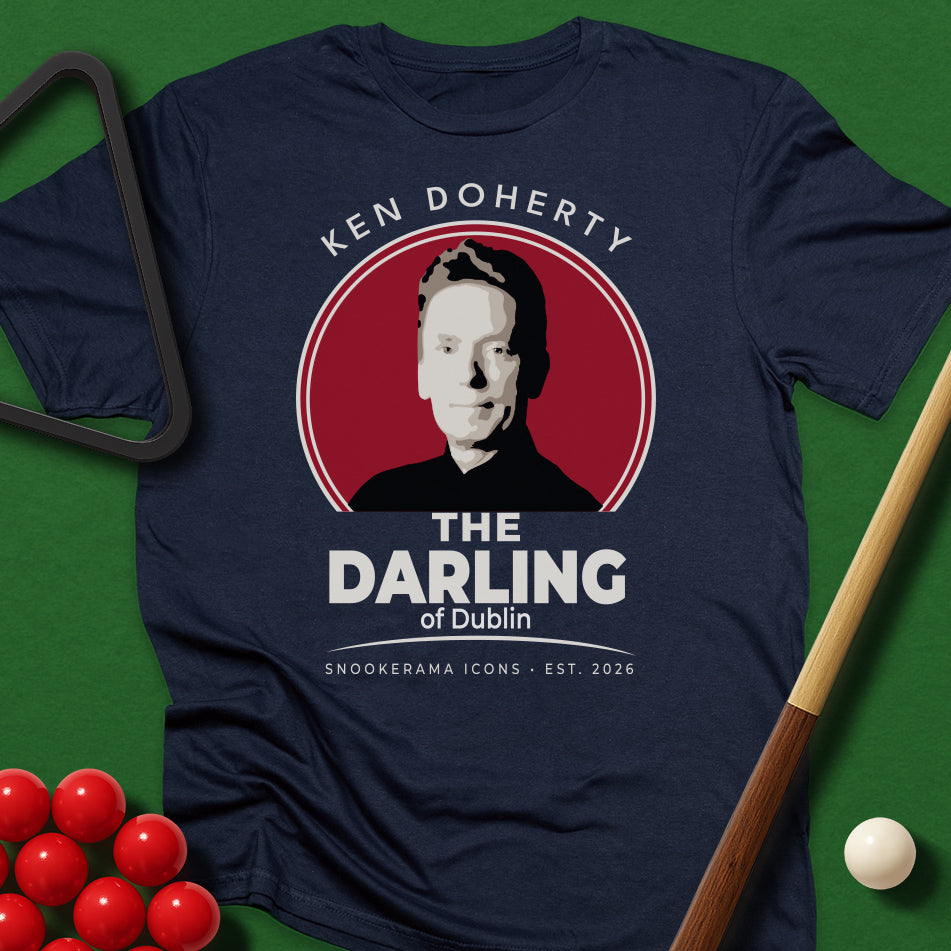 Snookerama Icons - Ken Doherty The Darling of Dublin T-Shirt