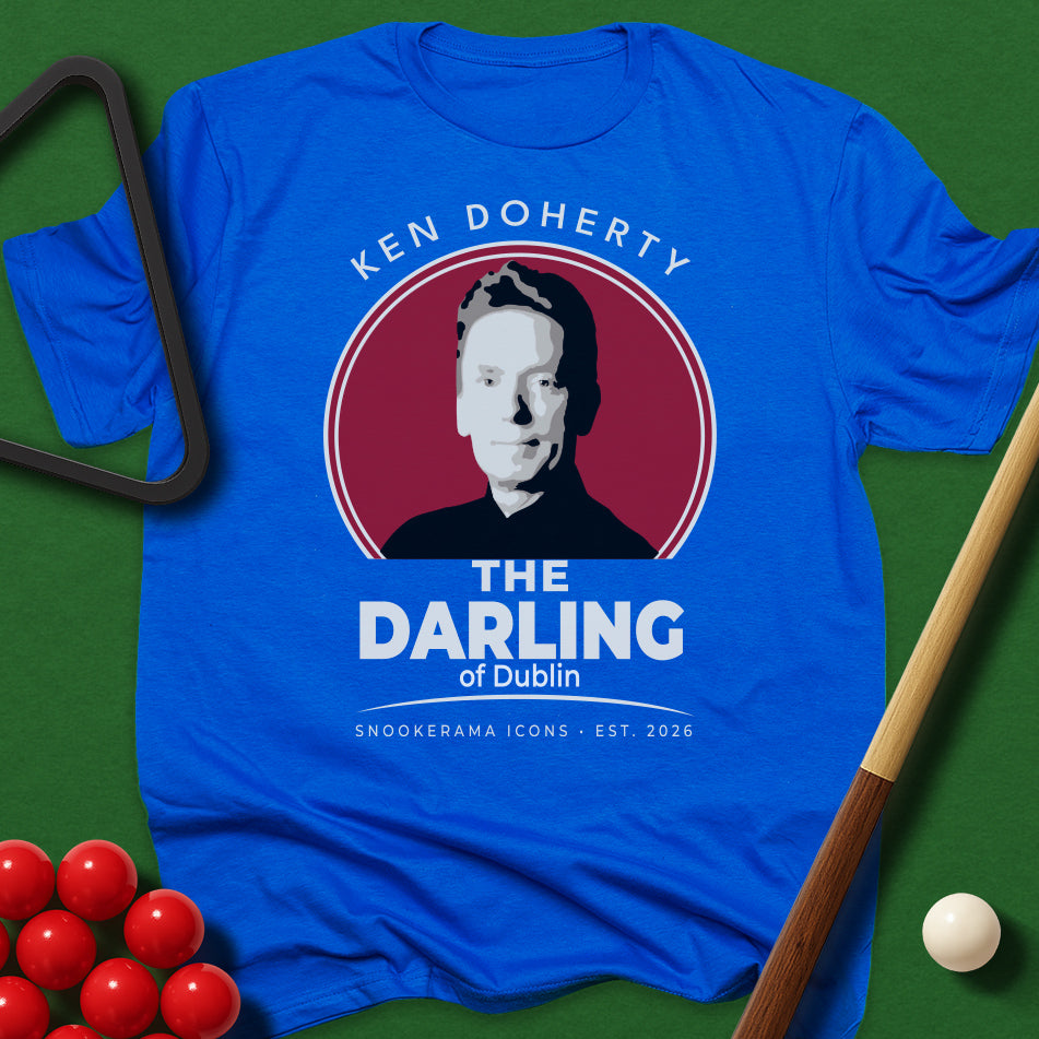 Snookerama Icons - Ken Doherty The Darling of Dublin T-Shirt