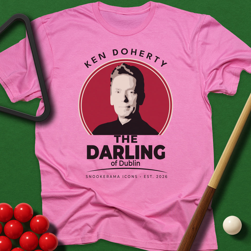 Snookerama Icons - Ken Doherty The Darling of Dublin T-Shirt