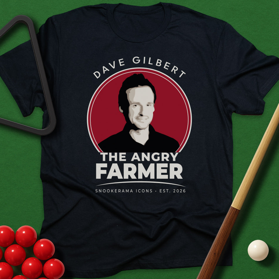 Snookerama Icons - Dave Gilbert The Angry Farmer T-Shirt
