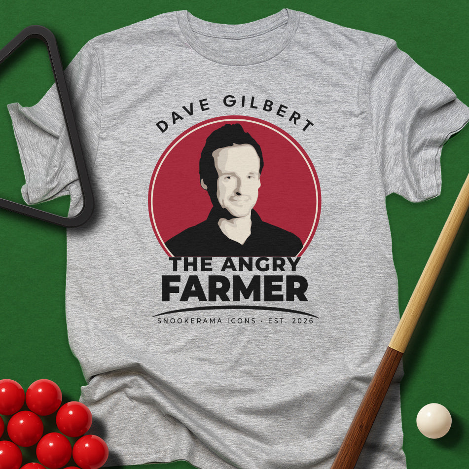Snookerama Icons - Dave Gilbert The Angry Farmer T-Shirt