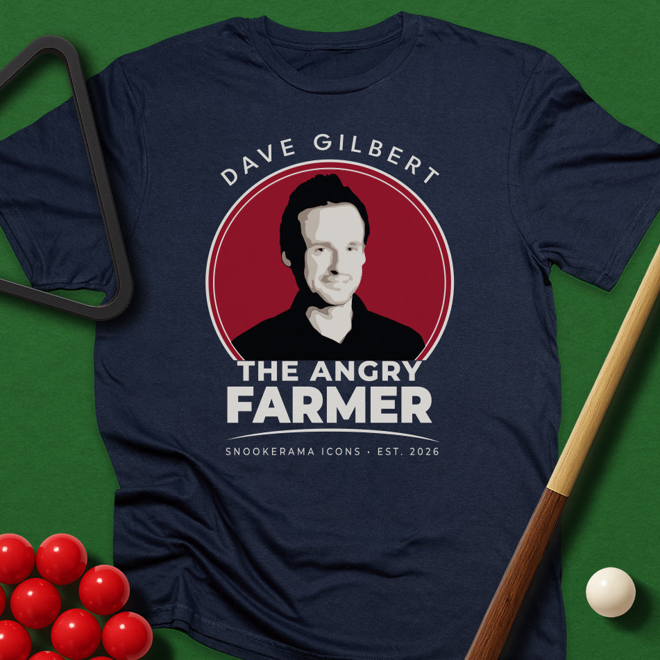 Snookerama Icons - Dave Gilbert The Angry Farmer T-Shirt