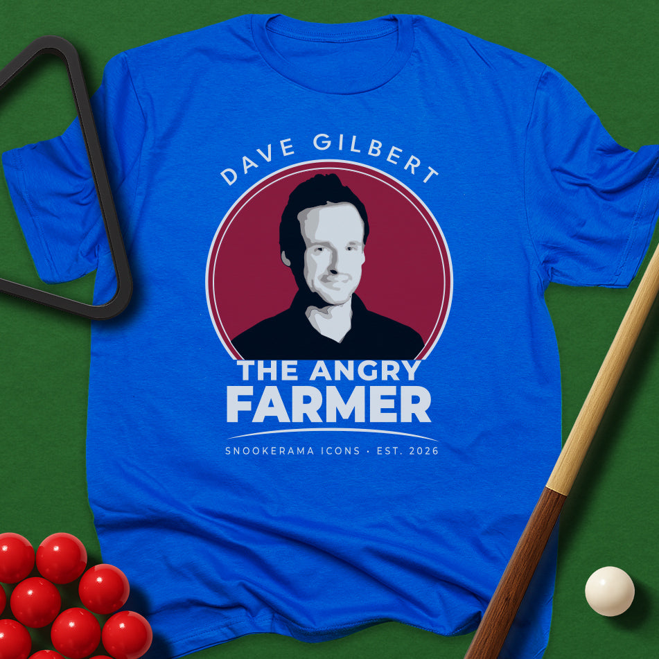 Snookerama Icons - Dave Gilbert The Angry Farmer T-Shirt